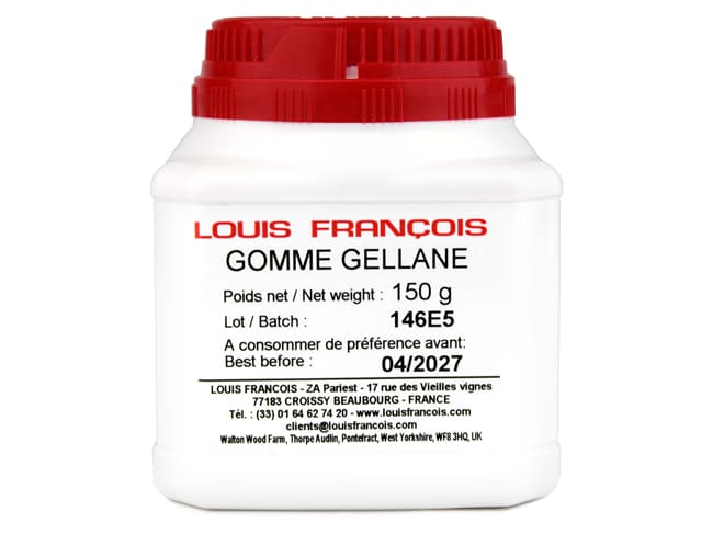 E418 Gellan gum - 150g - Louis François