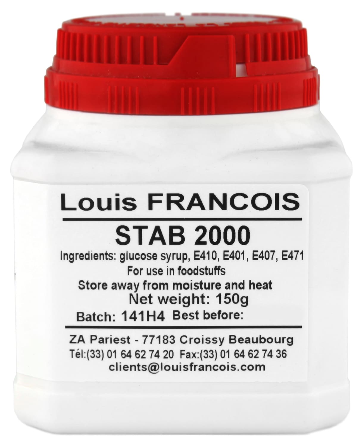 Stab 2000 Ice Cream Stabilizer - 1kg - Louis François