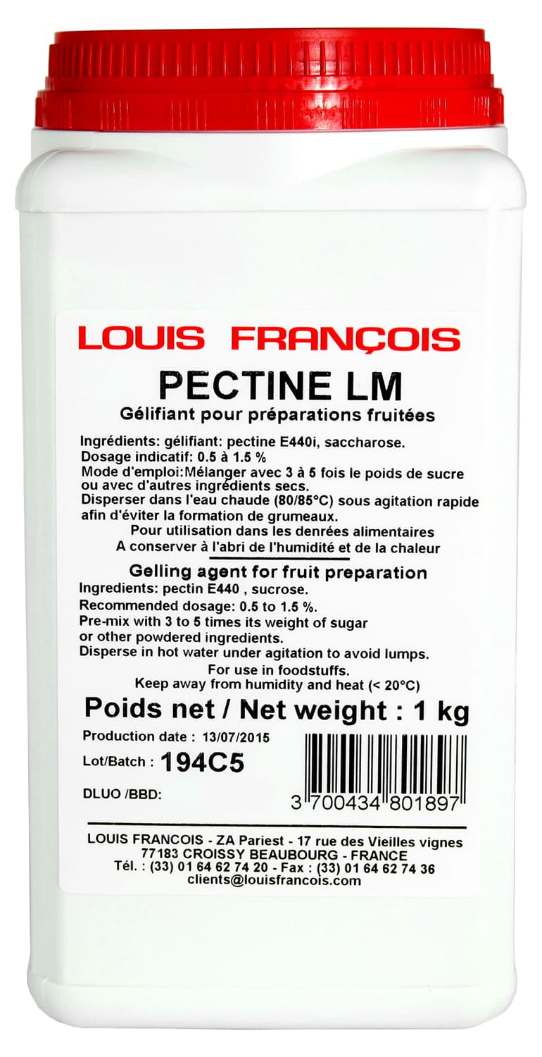 Pectin Lm E440i 1 Kg Louis François Meilleur Du Chef