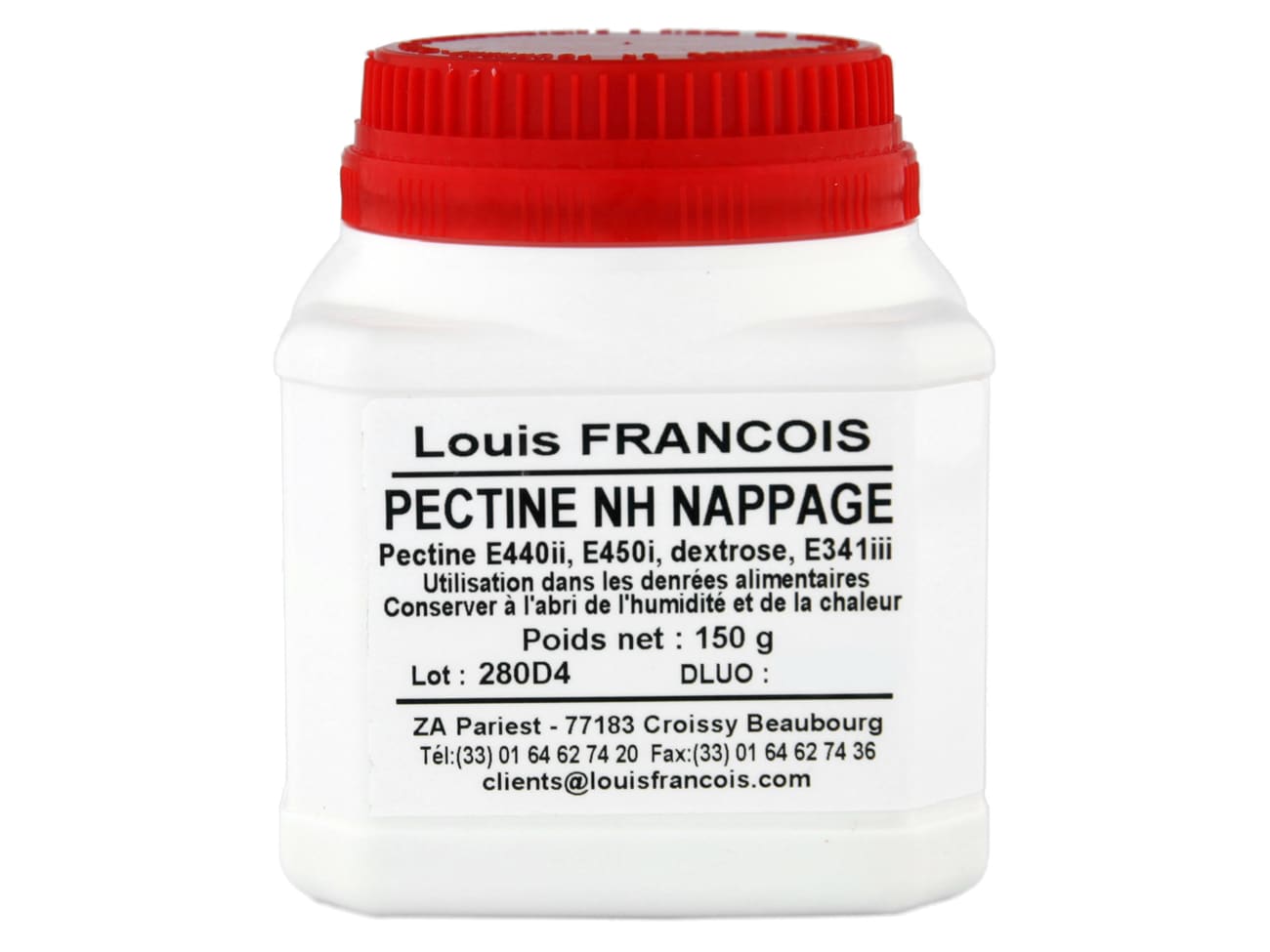 Pectine NH pour nappage - 1 kg - Louis François - Meilleur du Chef