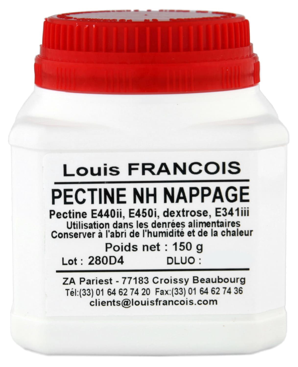Pectine NH pour nappage - 1 kg - Louis François - Meilleur du Chef