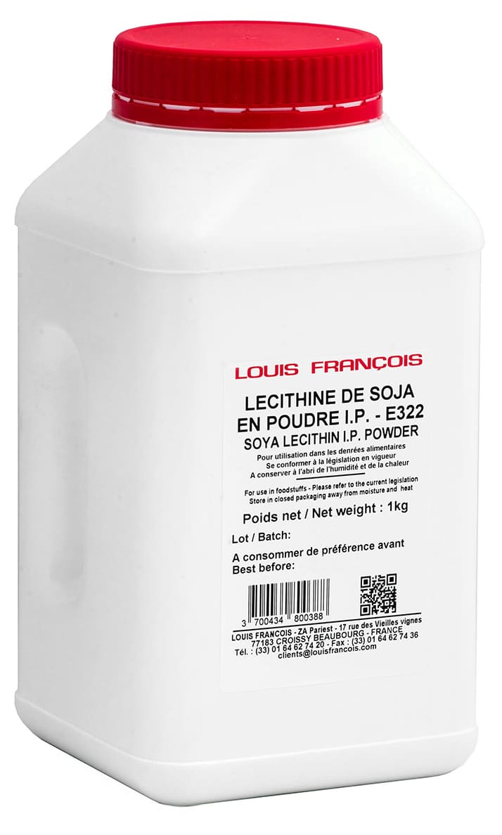 E322 Soy Lecithin Powder 1kg Louis François Meilleur du Chef