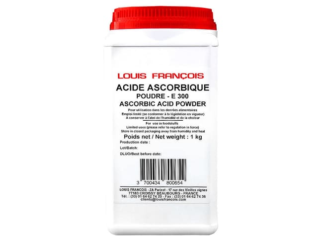 E300 Ascorbic Acid / Vitamin C - 1kg - Louis François