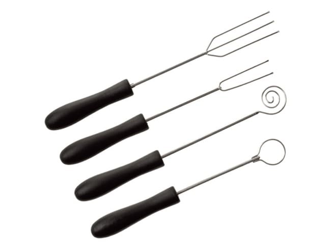 Chocolate Dipping Tools - Set of 4 - Tellier