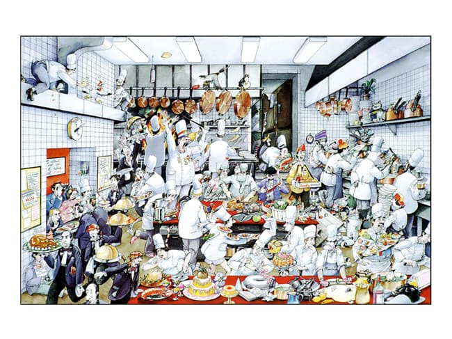'The Kitchen' Poster by Roger Blachon - 63 x 90.5cm - Tellier