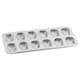 Tinplate Madeleine Tray - 12 cavities - 39 x 20 cm - Gobel
