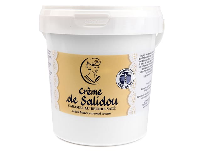 Salidou Cream - Salted butter caramel - 1kg - La Maison d'Armorine