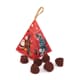 Mini Christmas Pyramid - Small natural truffles - 35g - Chocolat Mathez