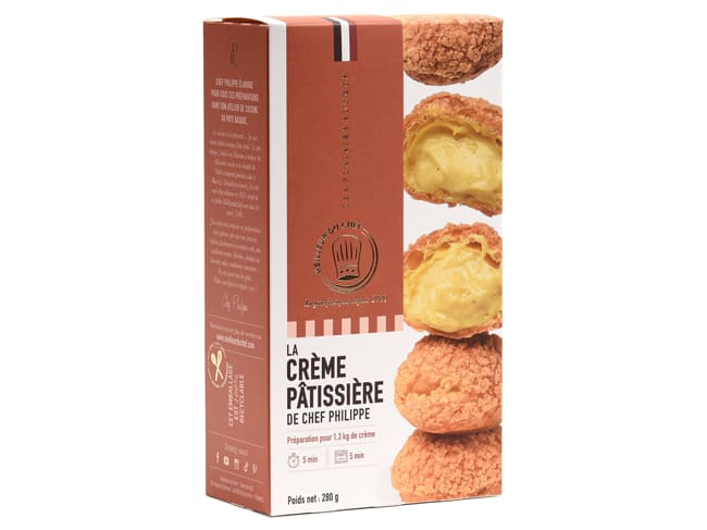 Pastry Cream Mix - by Chef Philippe - 280g - Meilleur du Chef