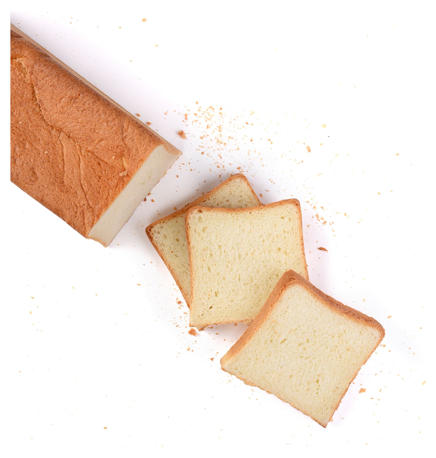 Sliced white bread mix by Chef Philippe Meilleur du Chef