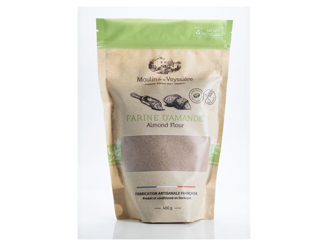 Almond Flour - 400g - Moulin de la Veyssière