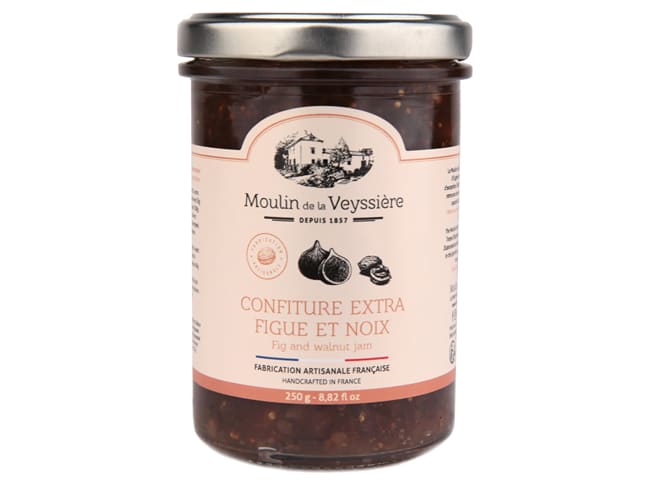 Fig & Walnut Jam - 250g - Moulin de la Veyssière