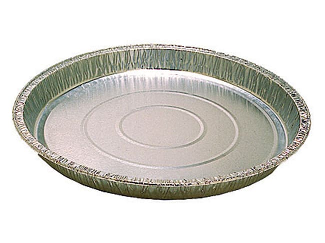 Set of 100 Aluminium Tart Moulds - Ø 12.4 x 2cm