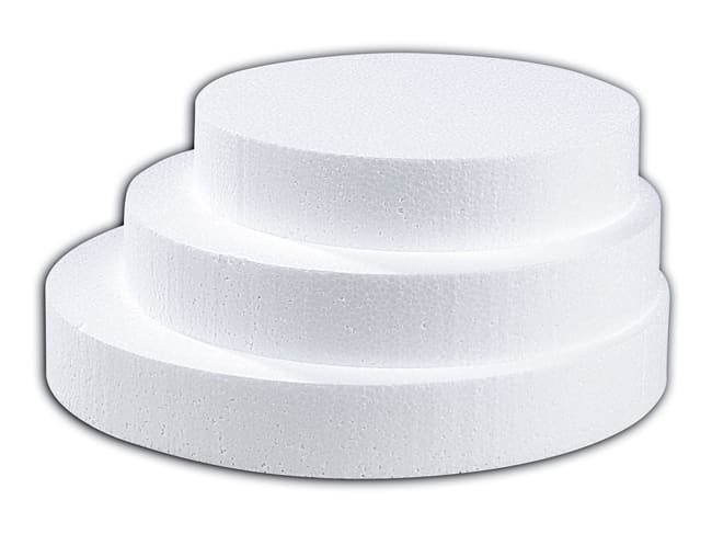 Expanded Polystyrene Disc - Cake stand - Ø 20 x H 4cm - Mallard Ferrière