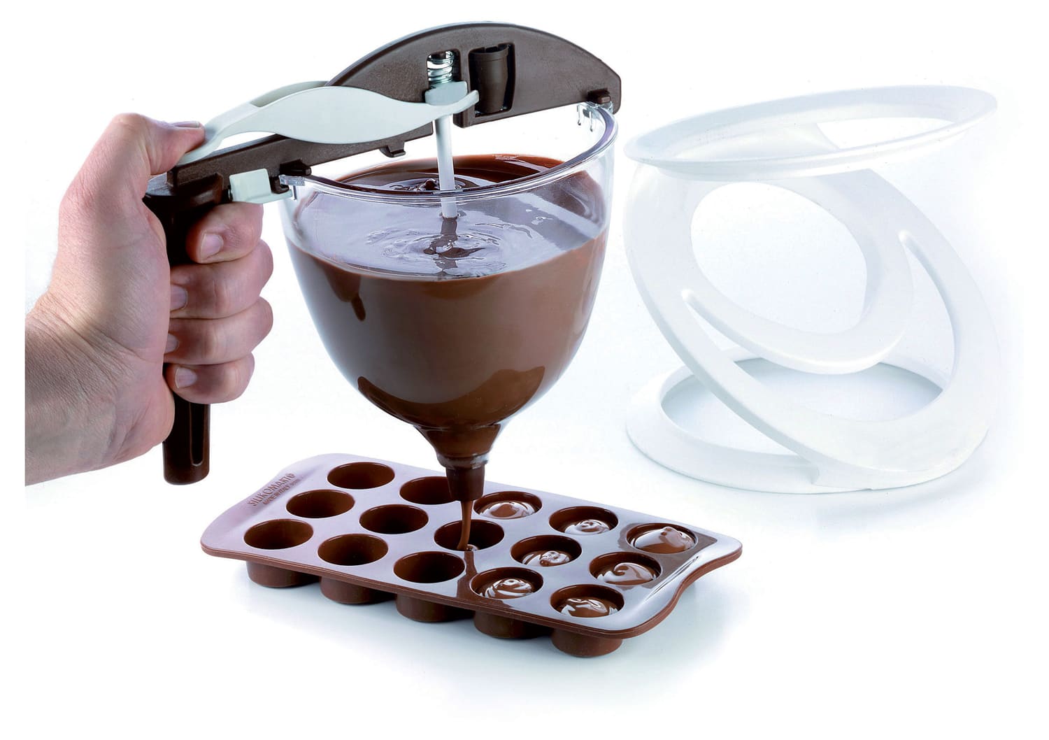 Funnel Choc Dosing Funnel Dispenser Silikomart Meilleur du Chef