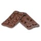 Easy Choc Silicone Chocolate Mould - 14 Easter Shapes - 21,4cm x 10,6cm - Silikomart