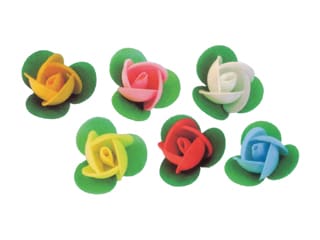 Assortment of Edible Wafer Roses (x 50)