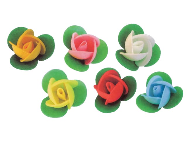 Assortment of Edible Wafer Roses (x 50)