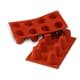 SiliconFlex Silicone Mould - 8 babas Ø 5,5cm - 30 x 17,5cm - Silikomart