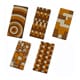 Set of 5 Geometric Chocolate Block Moulds