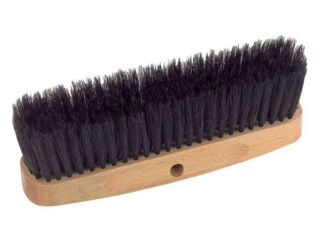 Kneading Trough Brush with Black Bristles