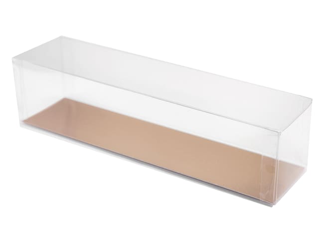 Clear Plastic Macaron Box - pour 6 macarons