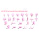 Set of 26 Piping Nozzles - for small decorations - Mallard Ferrière