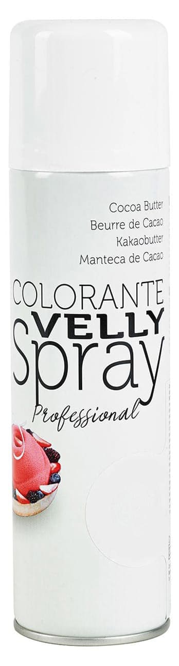 Colorant Noir spray Velly effet velours 250ml Azo Free - Couleur Noir -  Pâtisserie - Parlapapa