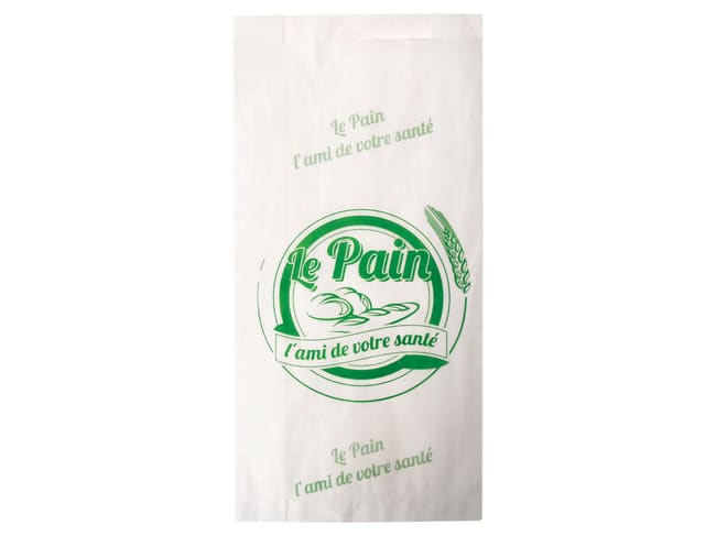 Paper Bread Bag (x 250) - White kraft 40g - 36 x 17cm