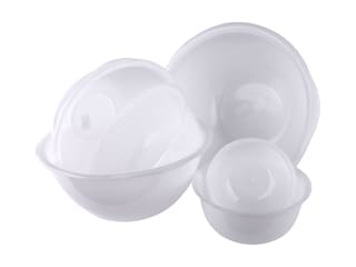 Sturdy Plastic Mixing Bowls