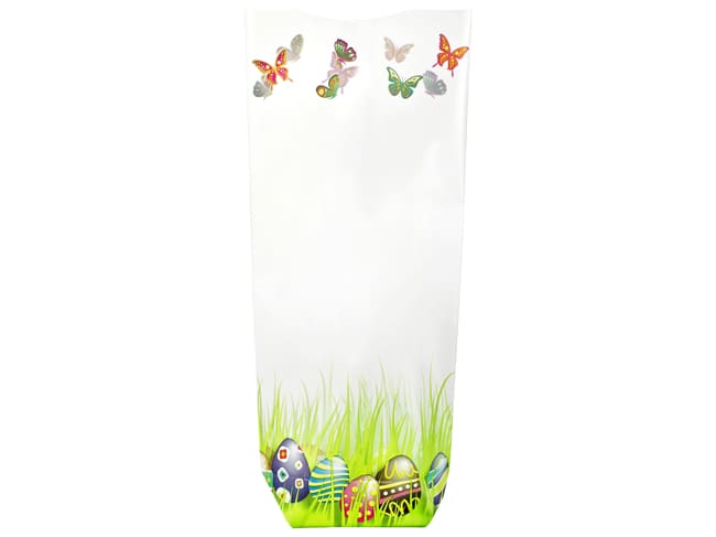 Easter Egg Polypropylene Bag (x 100) - 26 x 12cm - Mallard Ferrière