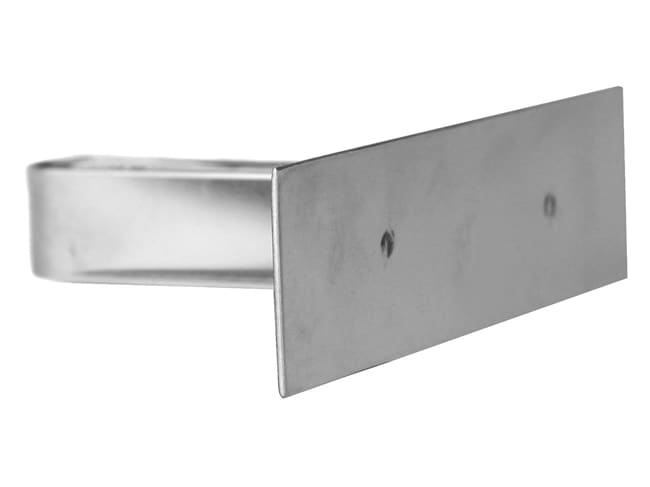 Stainless Steel Rectangular Pusher - For 12.5cm rectangular ring - Mallard Ferrière