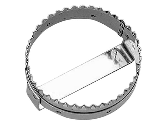 Turnover Pastry Cutter - with handle - Ø 12cm - Mallard Ferrière