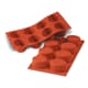SiliconFlex Silicone Mould - 8 oval shapes - 30 x 17,5cm - Silikomart