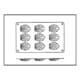 Silicone Mould - 9 madeleines - 30 x 17,5cm - Silikomart