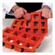 SiliconFlex Silicone Mould - 15 mini cubes 3,5 x 3,5cm - 30 x 17,5cm - Silikomart