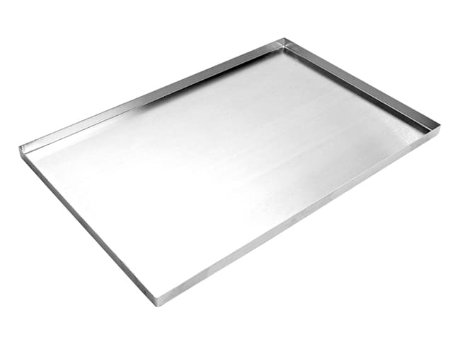 Baking Sheet with Straight Edges - Stainless steel - 40 x 30cm - Mallard Ferrière