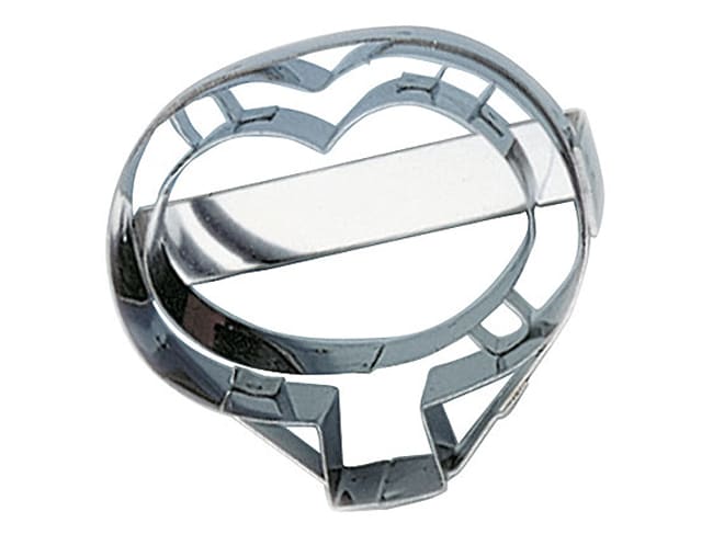 Cookie Cutter - Apple - Stainless Steel - Double - Mallard Ferrière