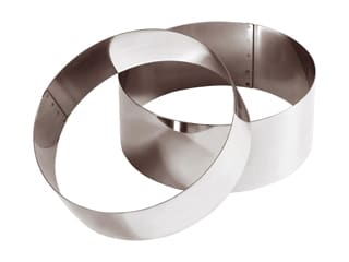 Stainless Steel Deep Ring for Wedding Cake