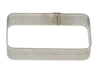 Stainless Steel Perforated Rectangular Ring