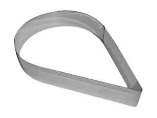 Stainless Steel Ring Teardrop