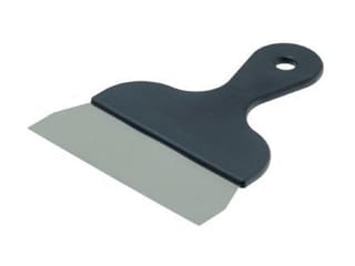 Stainless Steel Spatula - Plastic Handle