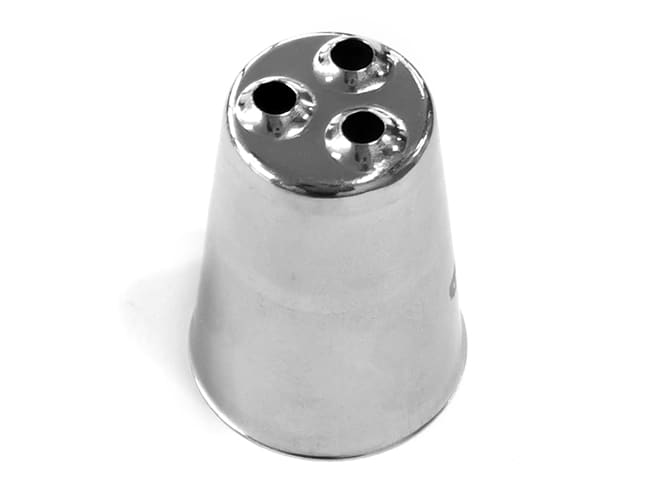 Stainless Steel Trio Piping Nozzle - Mallard Ferrière