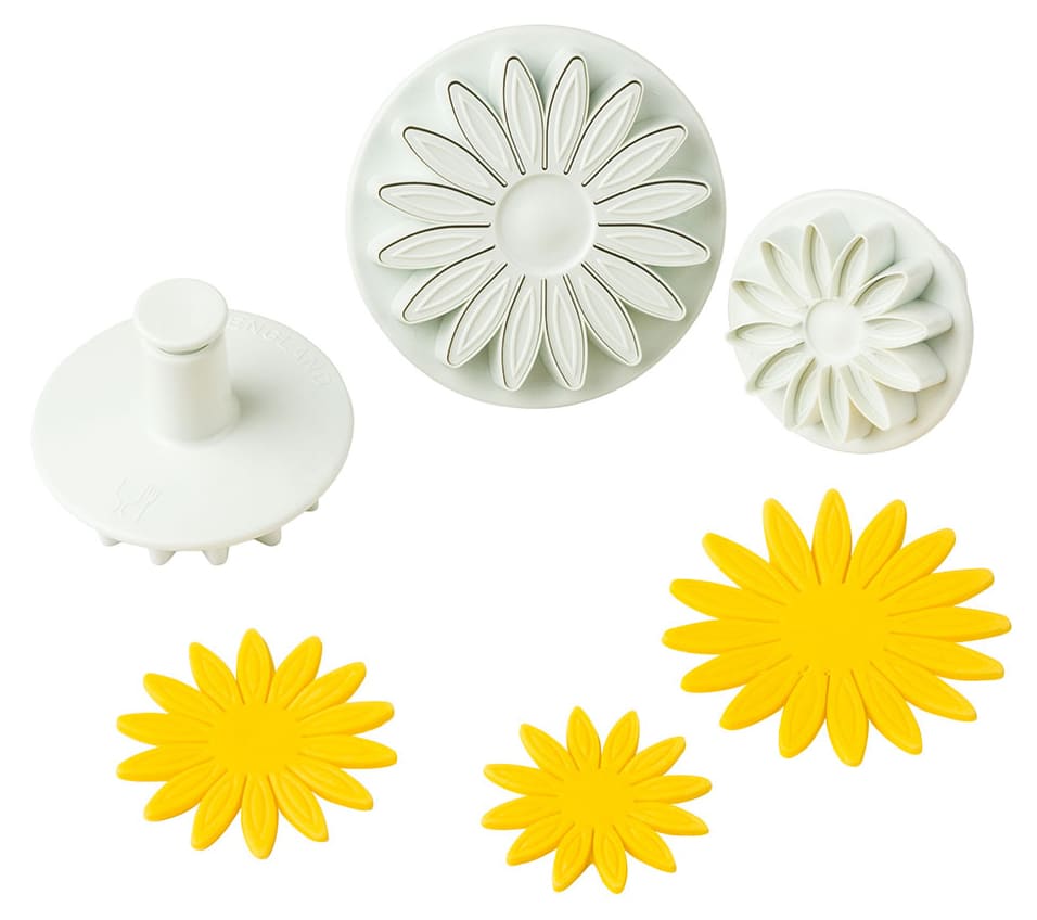 Set of 3 Plunger Cutters - Sunflower - Mallard Ferrière - Meilleur du Chef