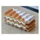 Wavy Aluminium Sheets (x 2) - for puff pastry - 40 x 30cm - Mallard Ferrière