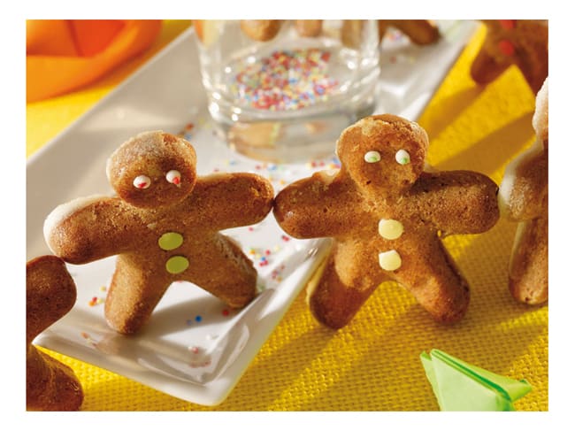 24 ginger bread mould - 7 x 6,5 x ht 1,2cm - 60 x 40cm - Flexipan