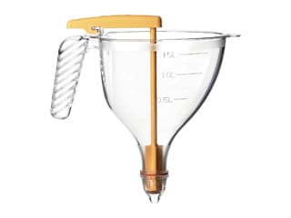 1,5 L automatic funnel and stainless steel stand