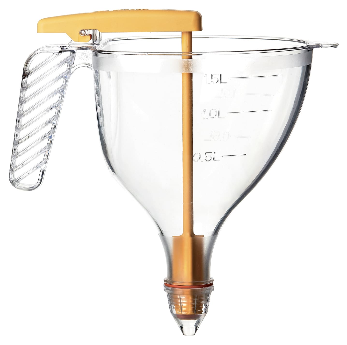 1,5 L automatic funnel and stainless steel stand Matfer Meilleur du