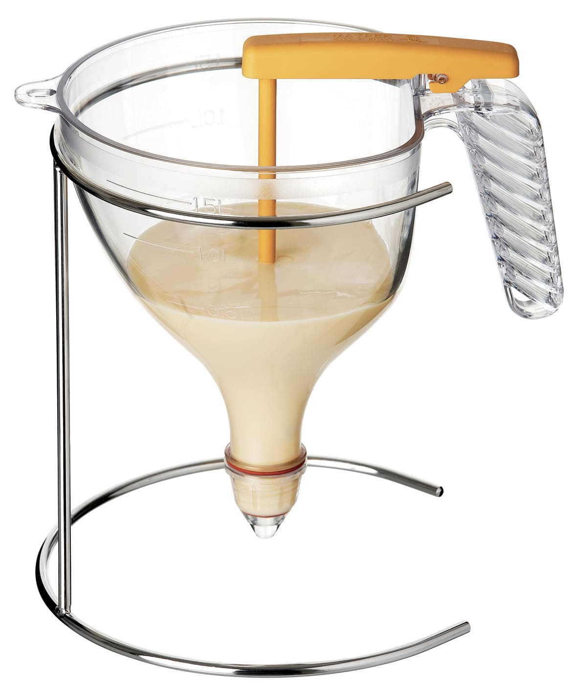 1,5 L automatic funnel and stainless steel stand Matfer Meilleur du