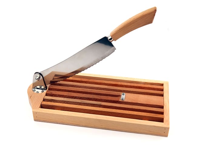 Bread Board with Knife - Fischer